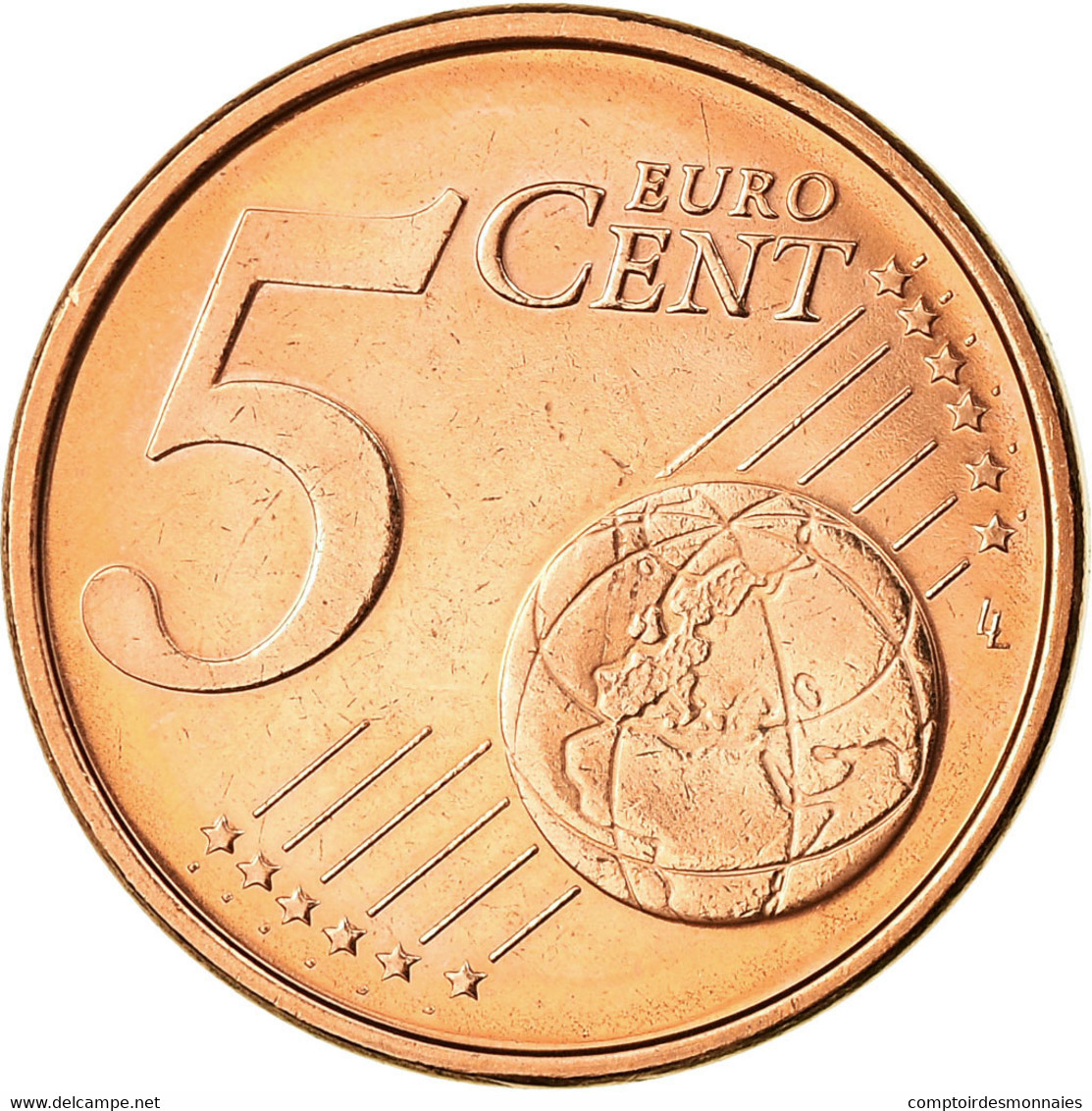 Chypre, 5 Euro Cent, 2009, SUP, Copper Plated Steel, KM:80 - Zypern