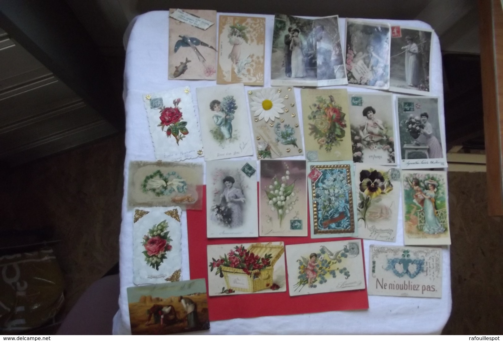 Cp Beau Lot 187 Cartes  Fantaisies Divers - 100 - 499 Cartes