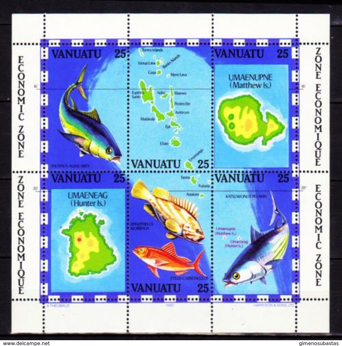 Vanuatu HB 4 Nuevo - Vanuatu (1980-...)