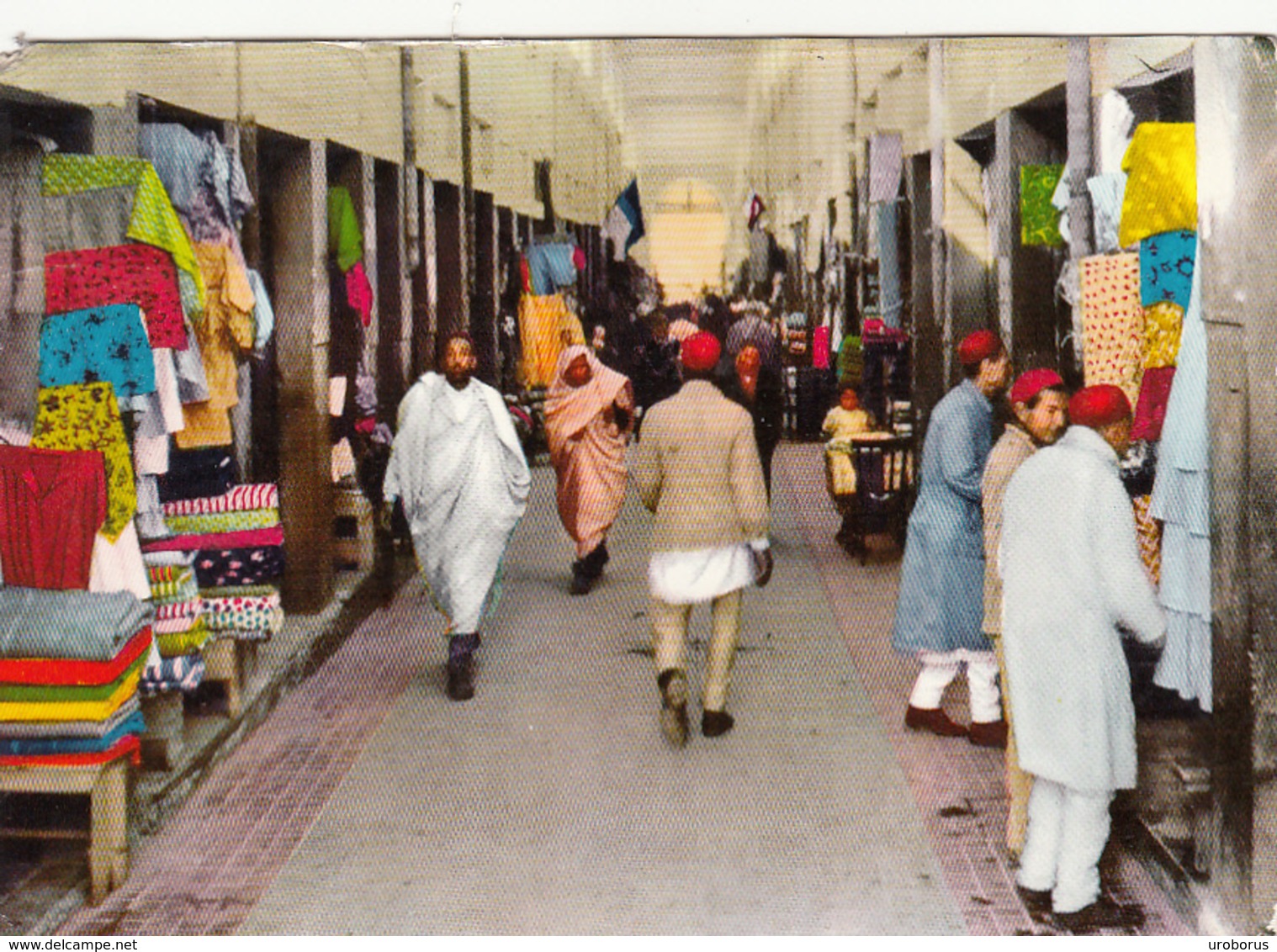 LIBYA - Benghazi 1970's - The Market - Mercato Suk El Dlam - Libya