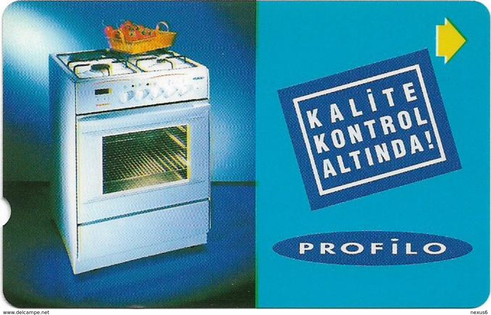 Turkey - TT - Alcatel - R Advert. Series - Cooking Oven, R-123, 30U, 1998, Used - Turkey