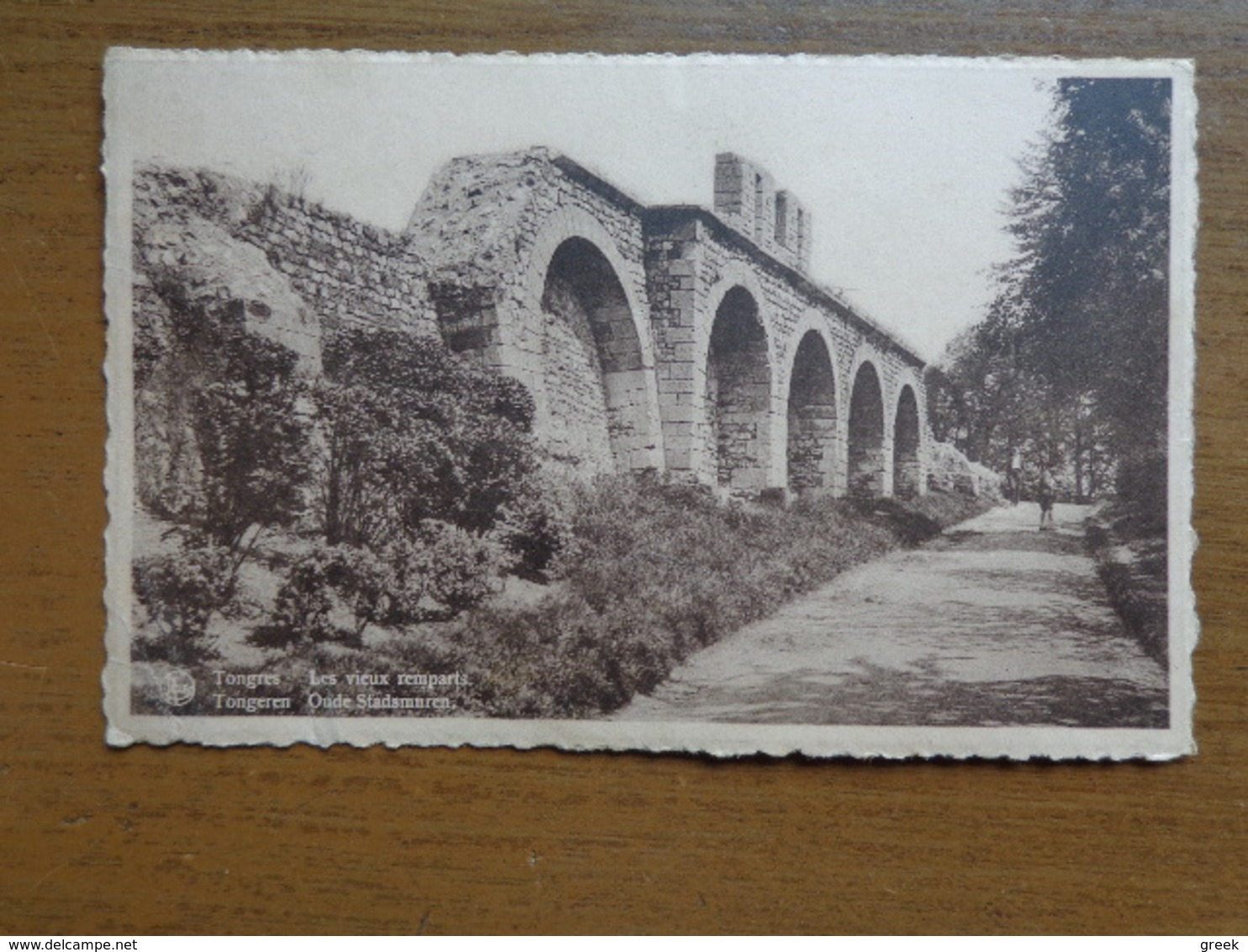 Tongeren: Oude Stadsmuren --> Beschreven - Tongeren