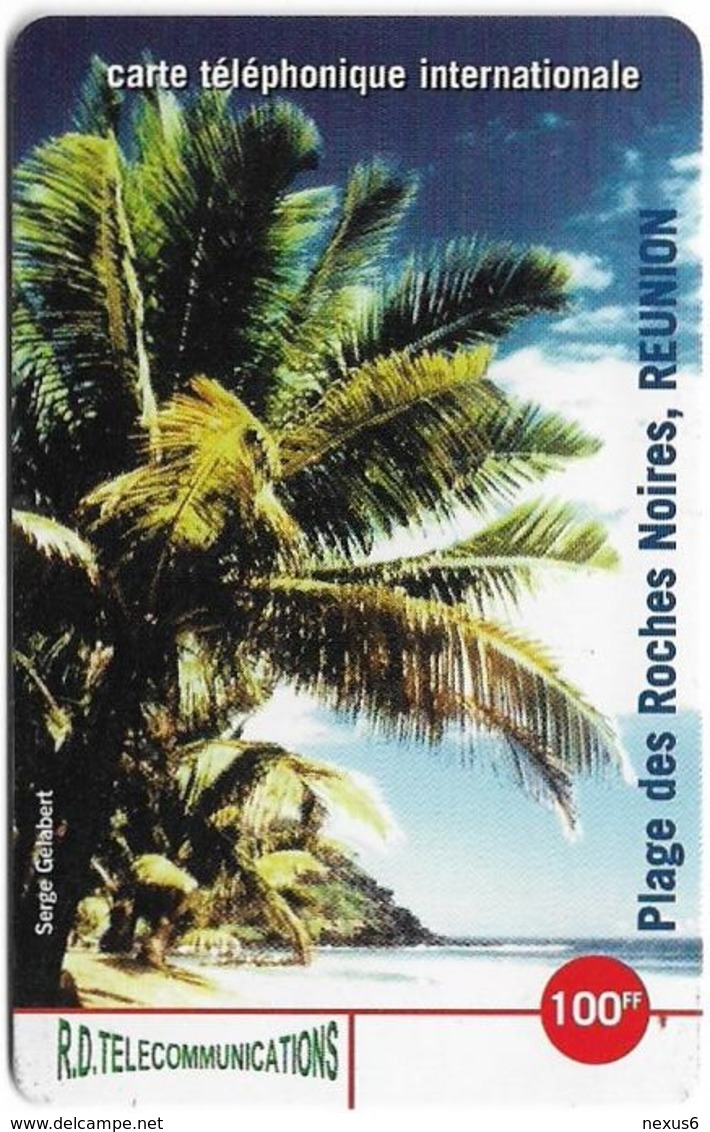 Reunion - Torc Telecom - Plage Des Roches Noires - Remote Mem. 100₣, 1.000ex, Used - Réunion