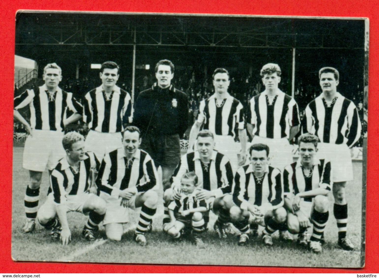 Royal Charleroi Sporting Club - 1957-1958 - Afdeling II Division - Fotochromo 7 X 5 Cm - Autres & Non Classés