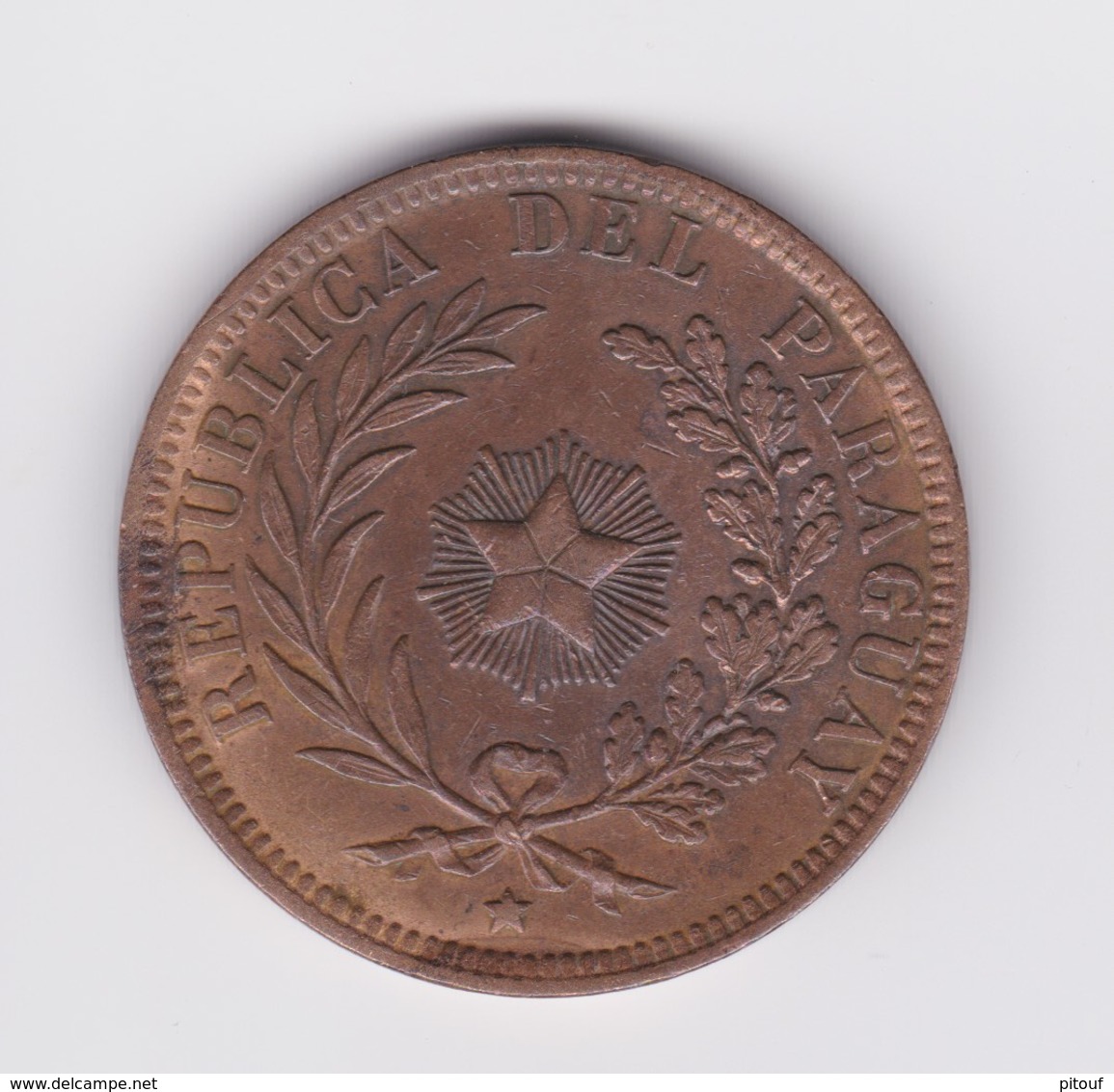 Très Belle 4 Centésimos Paraguay  1870   SUP - Paraguay