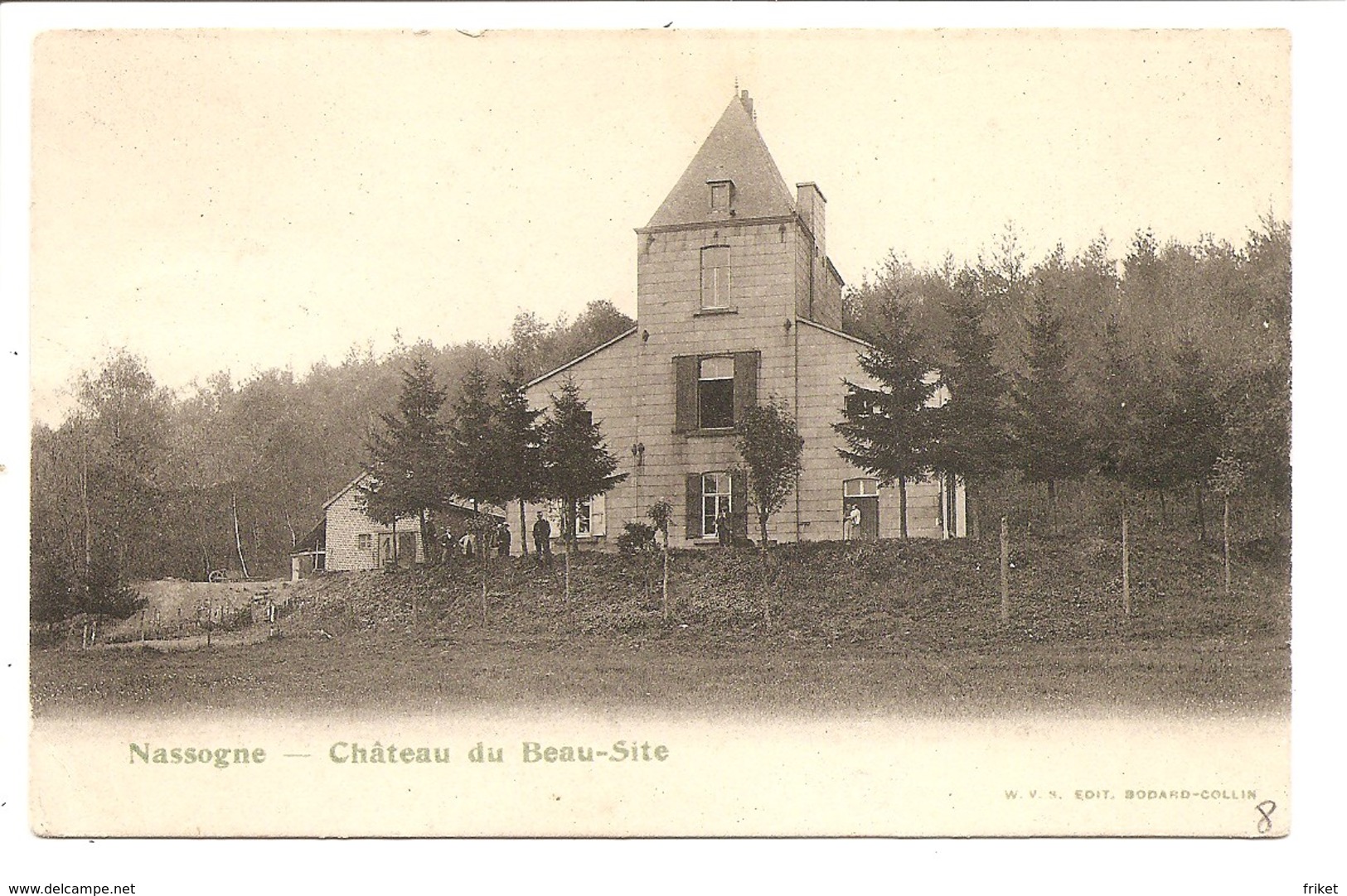 NASSOGNE  Chateau Du Beau Site - Nassogne