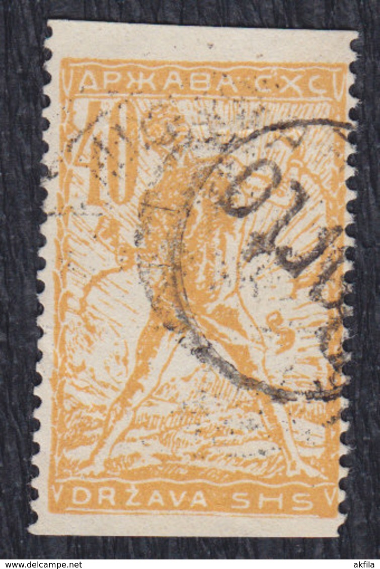 Yugoslavia State SHS Slovenia Definitive - Partly Imperforated, Used (o) Michel 106 - Used Stamps