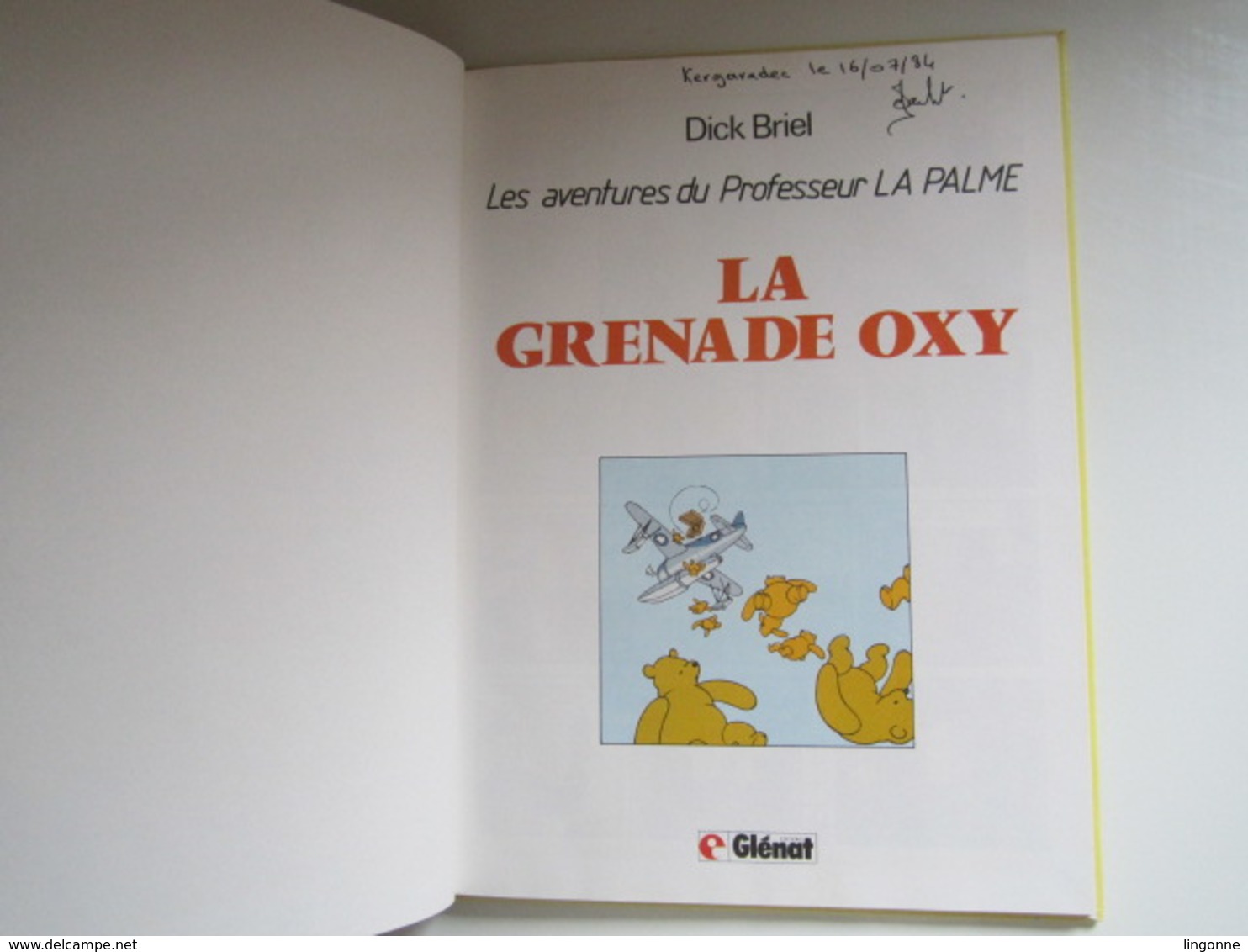 1983 Professeur La Palme (Les Aventures Du) N°2. La Grenade Oxy - Autres & Non Classés