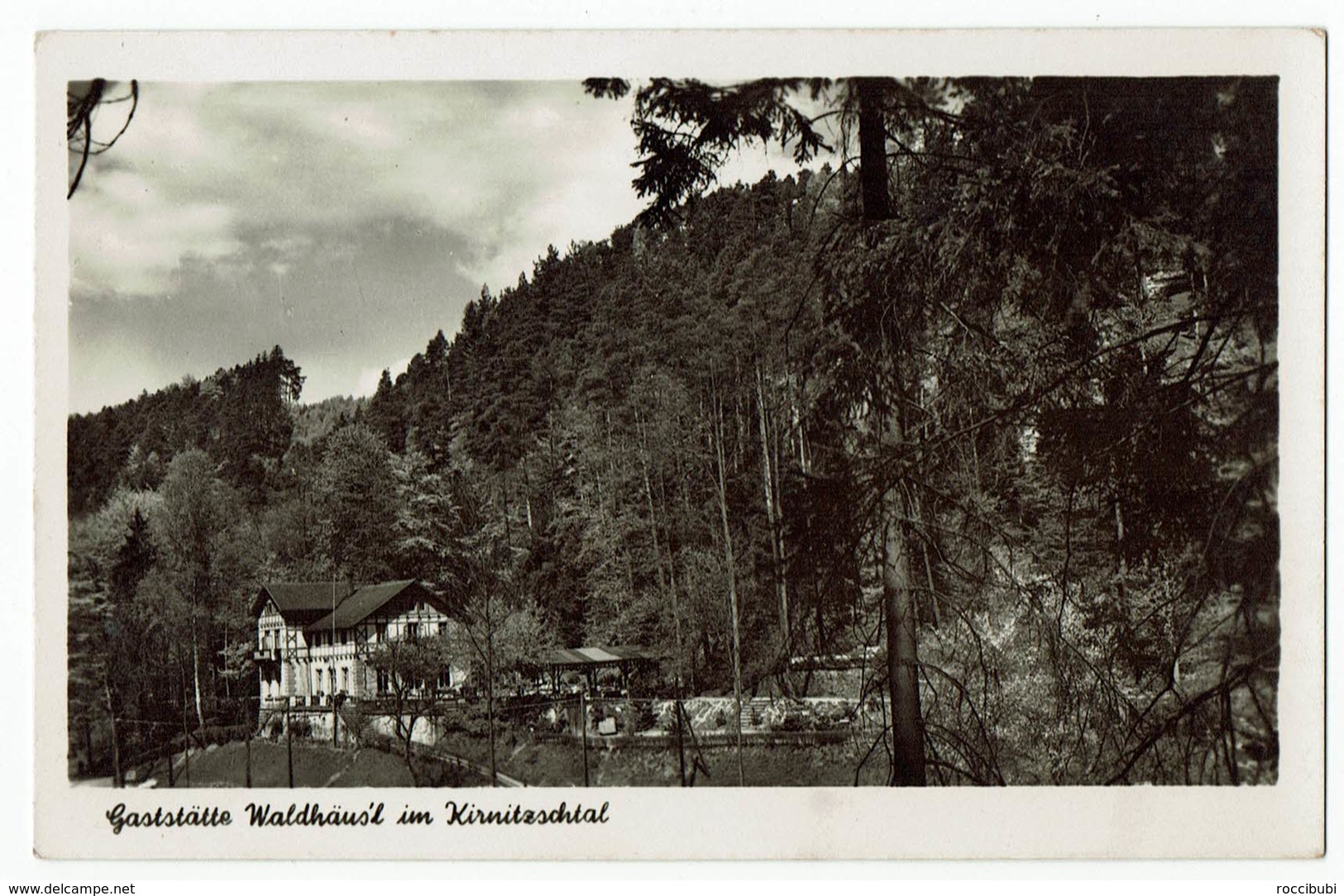 Bad Schandau, Kirnitztal, Gaststätte Waldhäusl - Bad Schandau