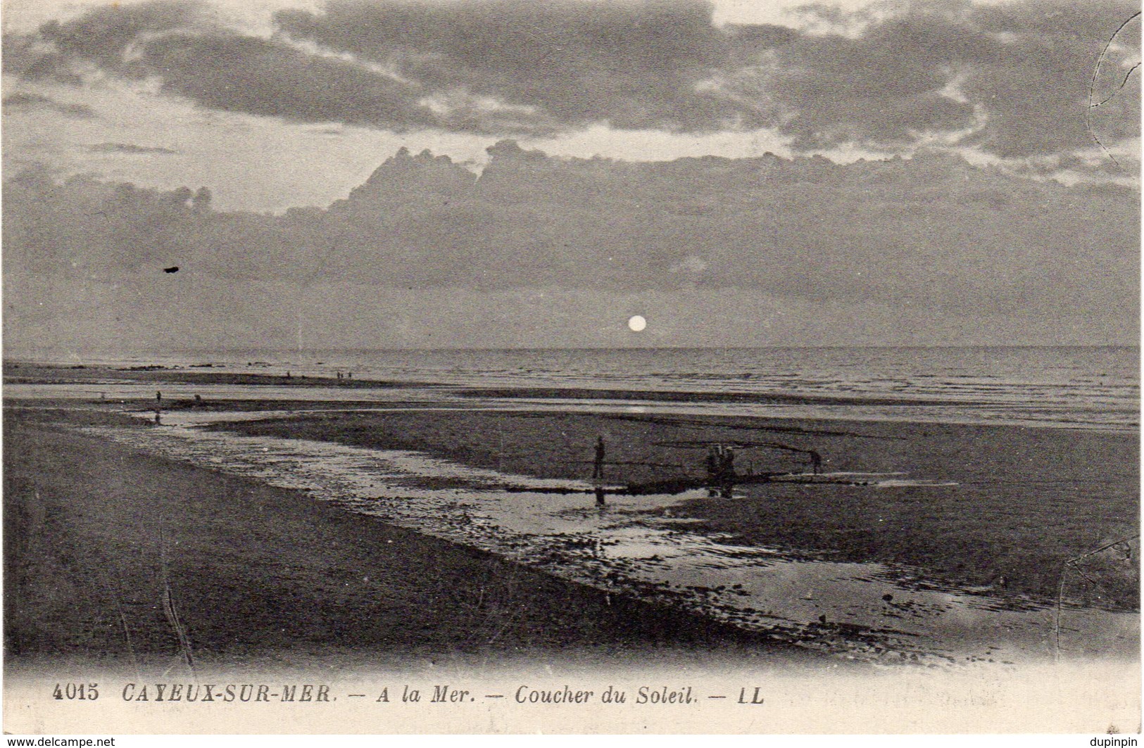 CAYEUX-SUR-MER  -  A La Mer - Coucher Du Soleil - Cayeux Sur Mer