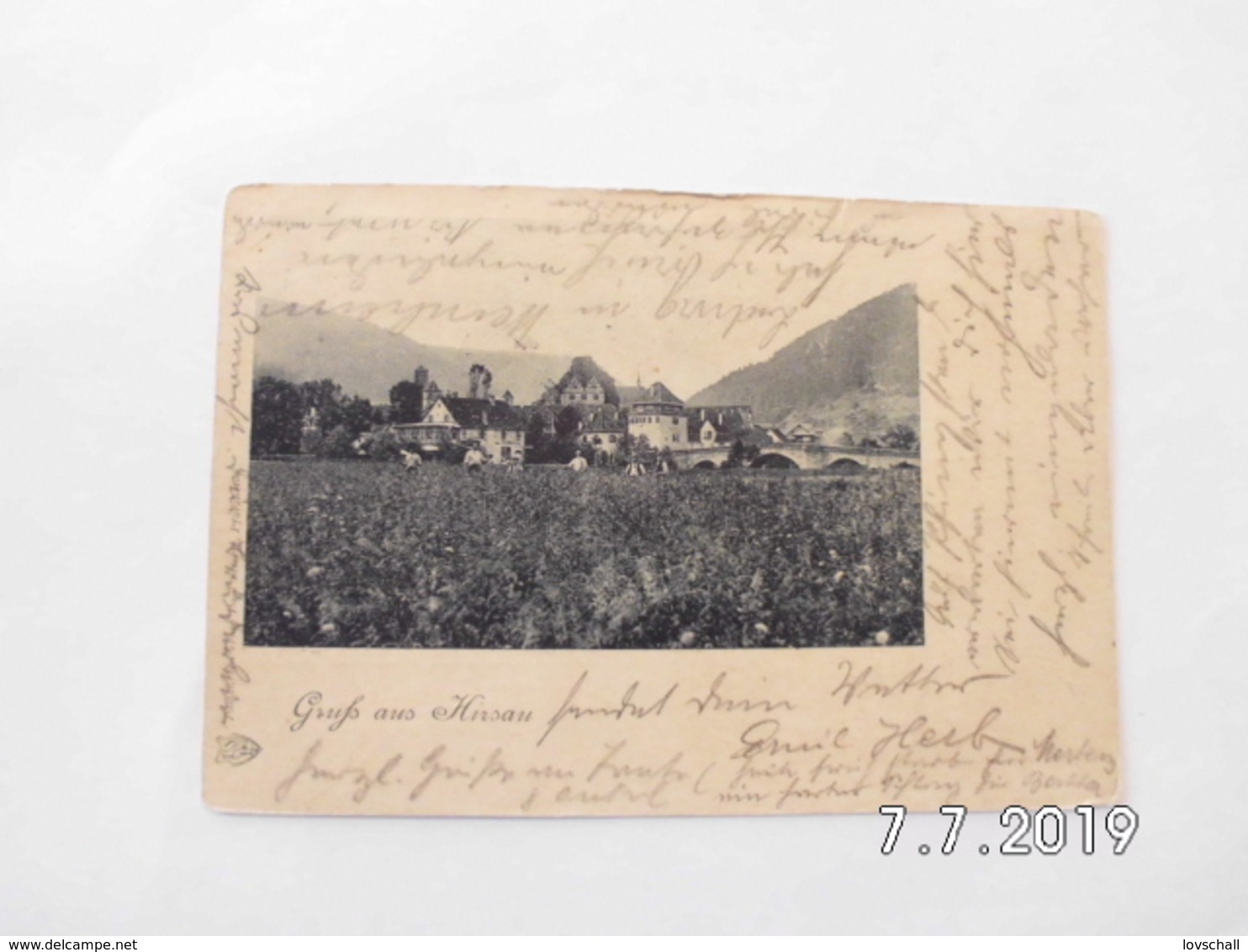 Gruss Aus Kirsau. (20 - 5 - 1901) - Kirschau