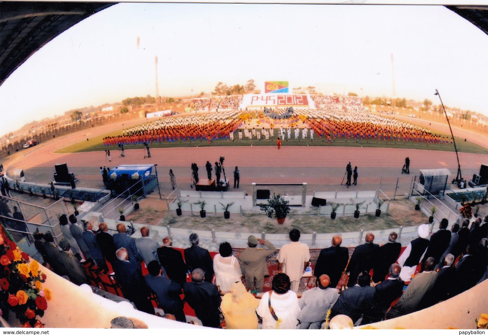 CARTE DE STADE DE.ASMARA    ERYTREE  OLYMPIC STADIUMI#  MS. 219 - Voetbal