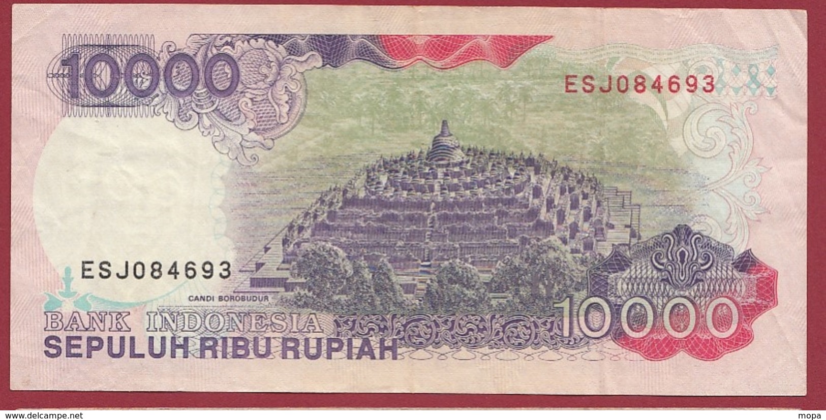 Indonésie 10000 Rupiah 1994 Dans L 'état - Indonesia