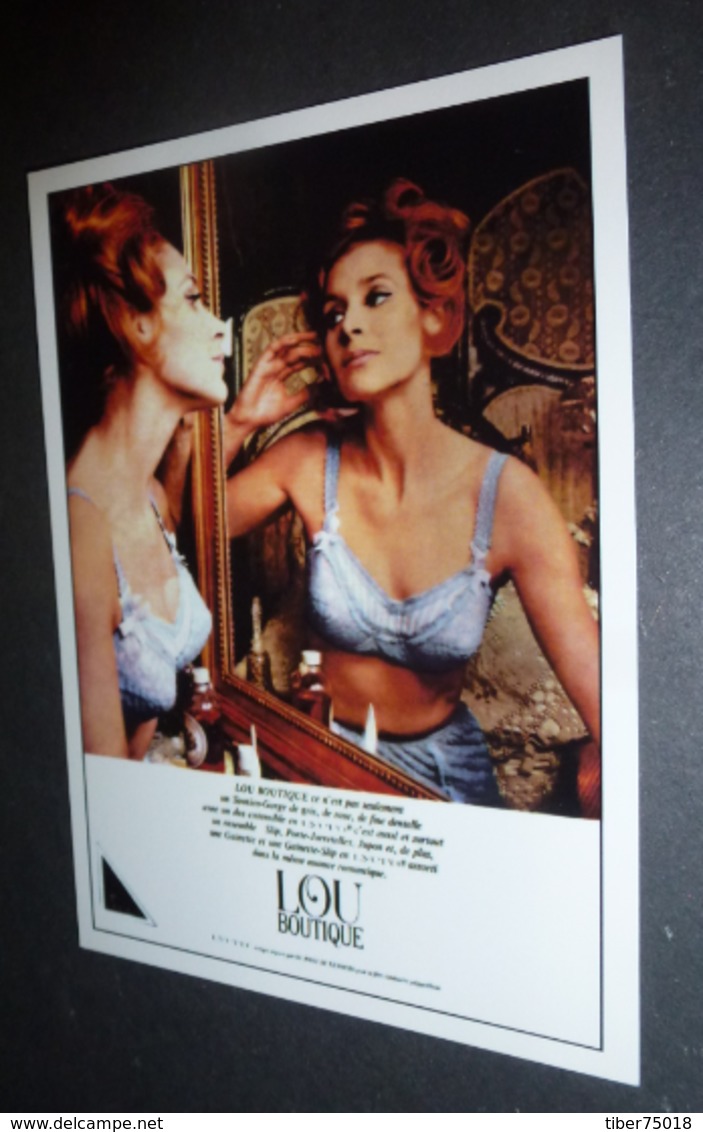 Carte Postale : Lou Boutique (soutien-gorge - Lingerie - Pin-up) (1964) - Pin-Ups