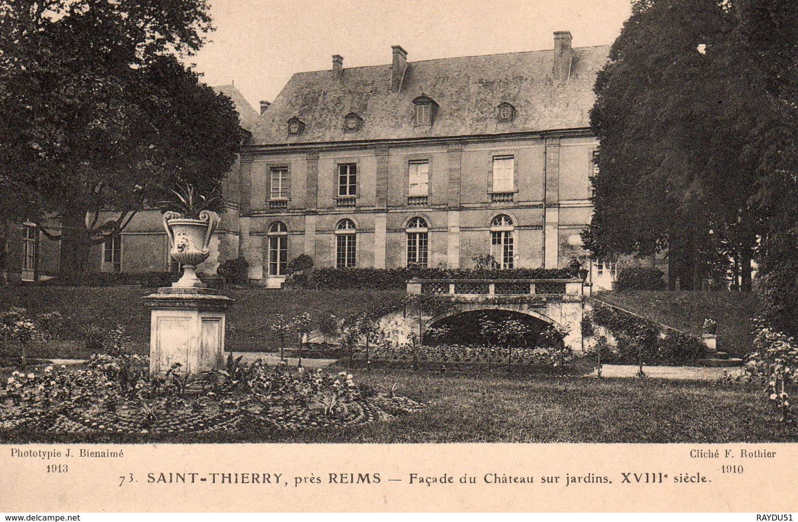 SAINT THIERRY - Le Château - Montmort Lucy