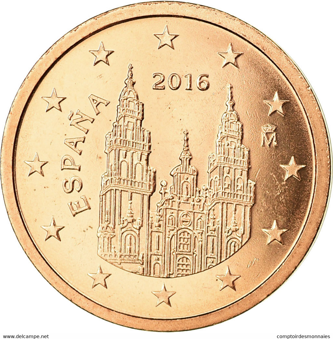 Espagne, 2 Euro Cent, 2016, SPL, Copper Plated Steel - Spain