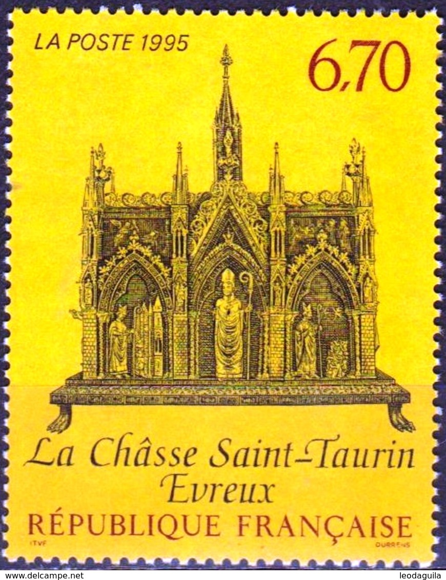 FRANCE #2926 -  LA CHÂSSE SAINT -TAURIN  - 1995 - Usati