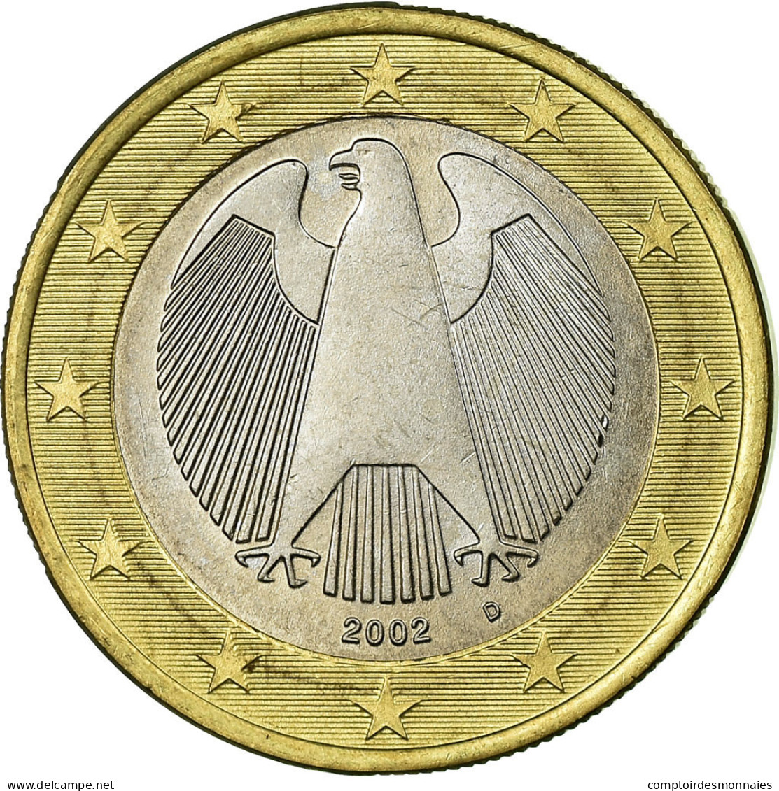 République Fédérale Allemande, Euro, 2002, TTB, Bi-Metallic, KM:213 - Germany