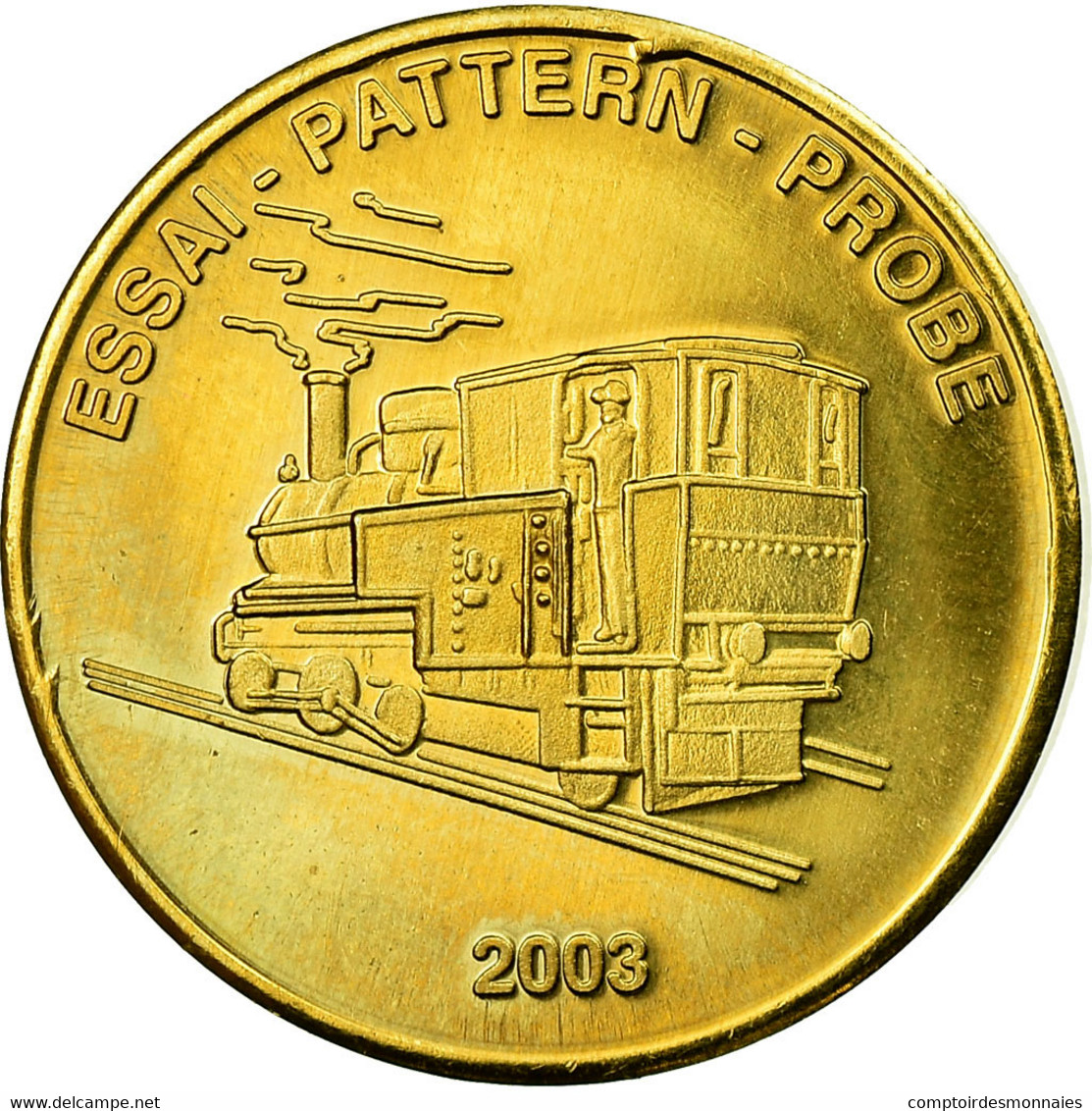 Suisse, Fantasy Euro Patterns, 20 Euro Cent, 2003, SUP, Laiton - Essais Privés / Non-officiels