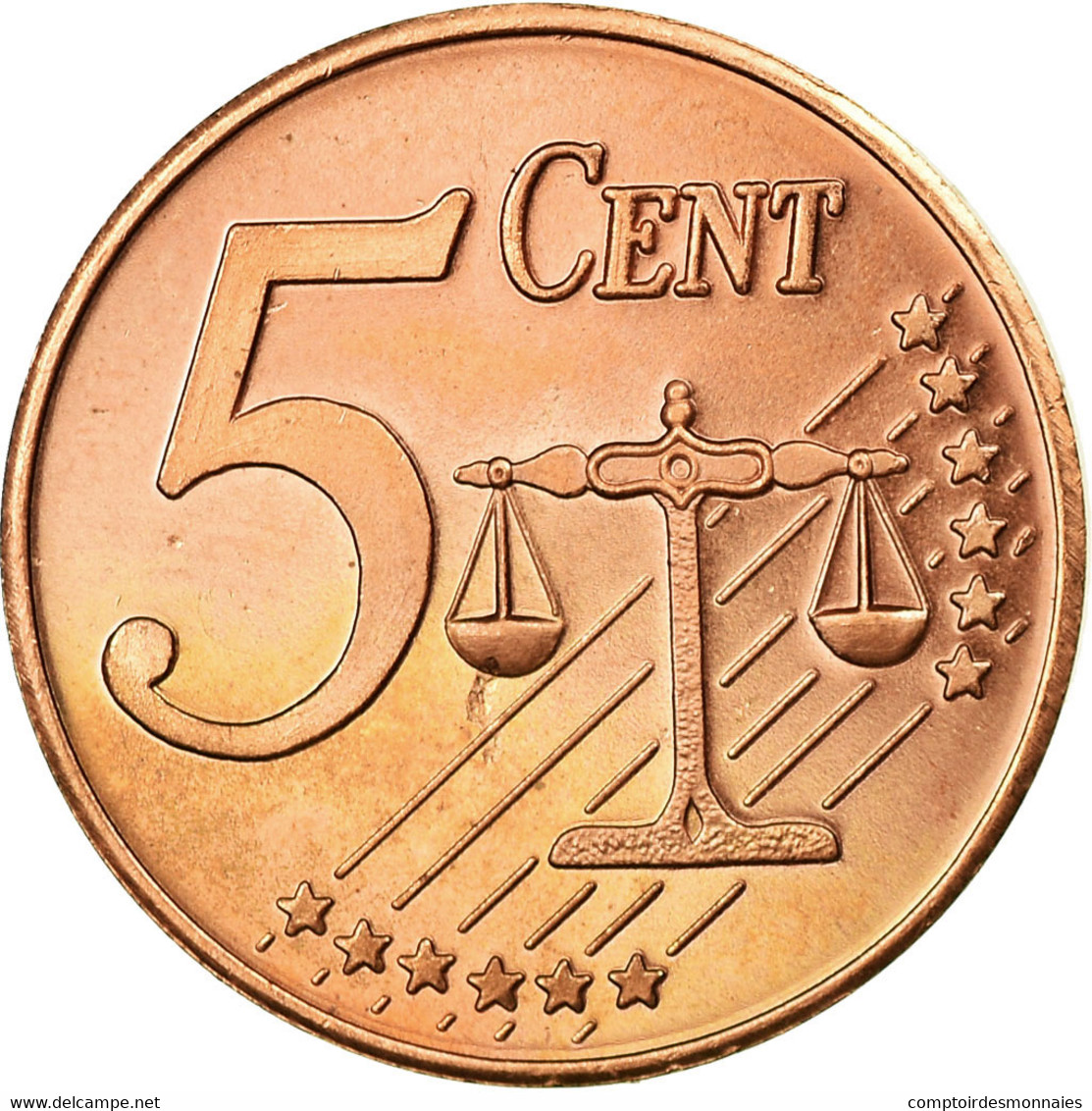 Suède, Fantasy Euro Patterns, 5 Euro Cent, 2003, SUP, Cuivre, KM:Pn3 - Essais Privés / Non-officiels