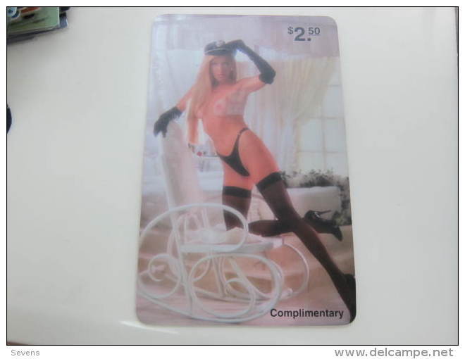 Telephone Debit Card,complimentary,playboy, Mint,only 333 Pcs Issued(number 43, Not The Same Backside) - AT&T