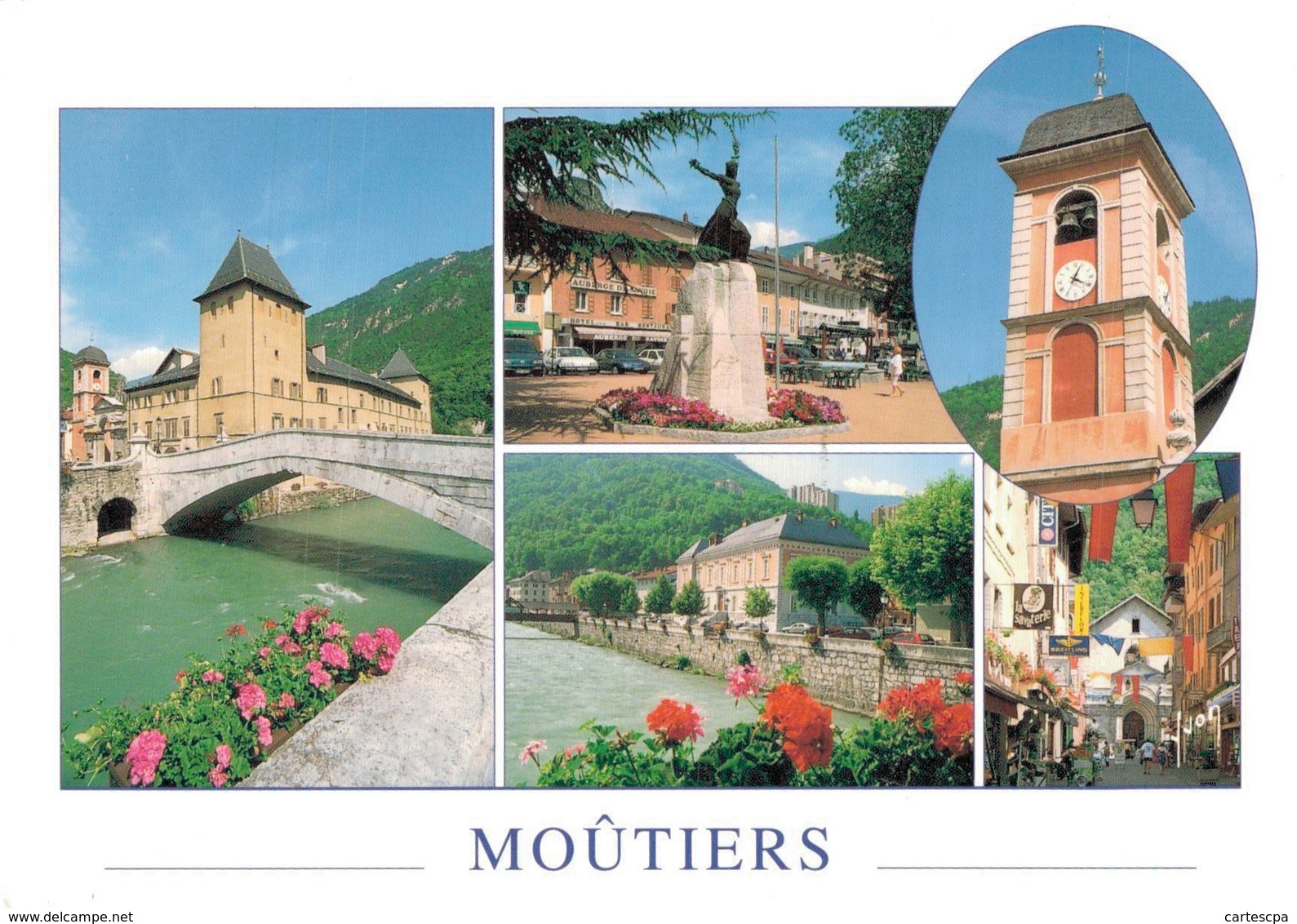 Moutiers Au Fils De L'isere La Porte Des Trois Vallées 1999  CPM Ou CPSM - Moutiers