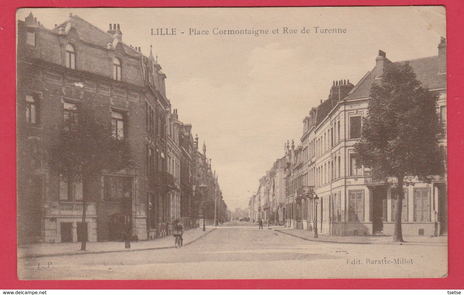 Lille - Place Cormontaigne Et Rue De Turenne - 1938 ( Voir Verso ) - Lille