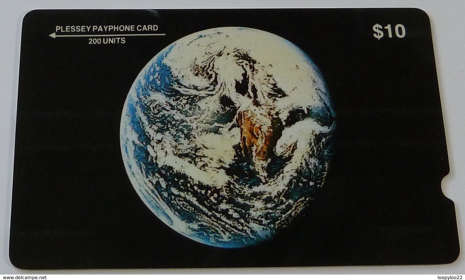 USA - Demo - Earth - GPT - Plessey - 200 Units - 1USAB - $10 - Used - [3] Magnetic Cards