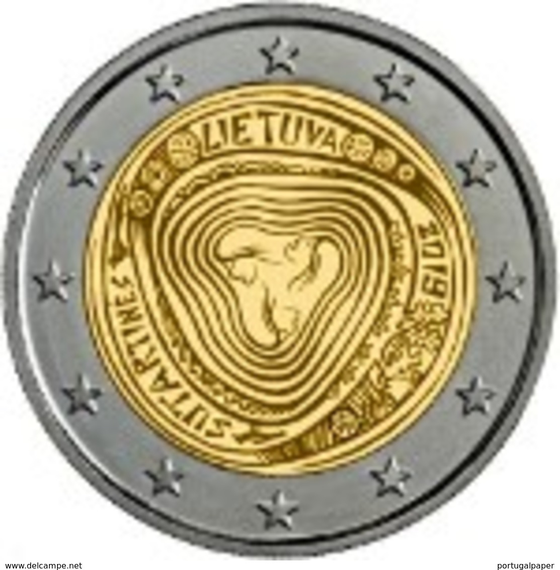 Lituânia  2euro Cc- - Lithuania