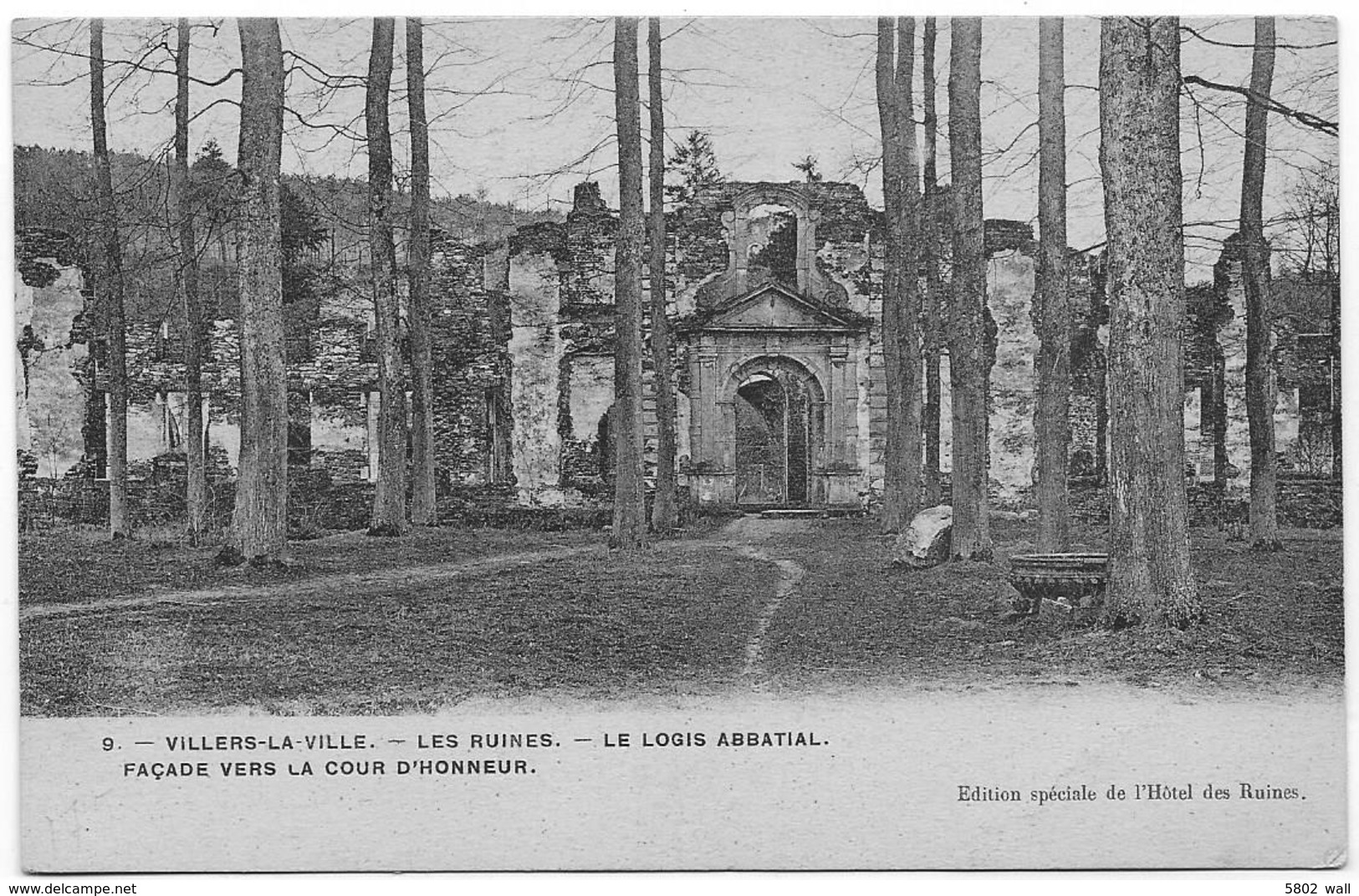 VILLERS-LA-VILLE : Abbaye - Logis Abbatial - Façade Vers La Cour D'honneur - Villers-la-Ville