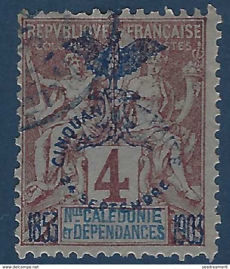 France Colonies Nelle Calédonie N°69 Oblitéré "Tenaire" Dans Cinquantenaire Quasi Totalement Absent !! TTB  & RR - Used Stamps