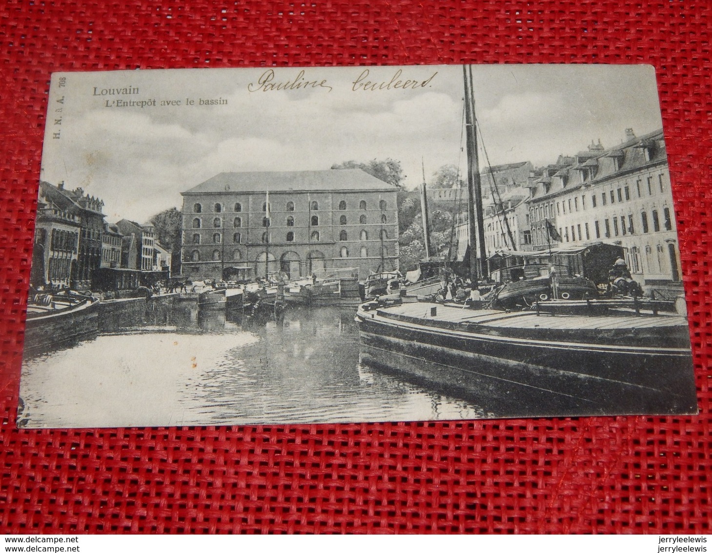 LOUVAIN - LEUVEN  -  L'Entrepôt  Avec Le Bassin  - - Leuven