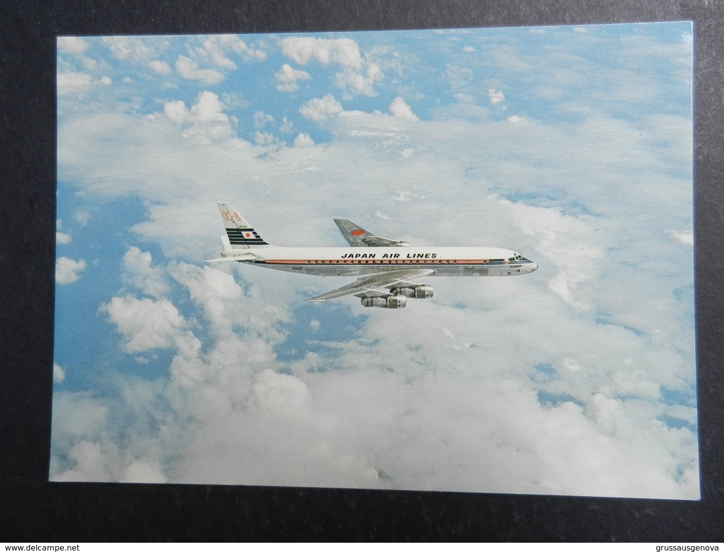 19956) JAPAN AIR LINES DC 8 JET NON VIAGGIATA - 1946-....: Era Moderna