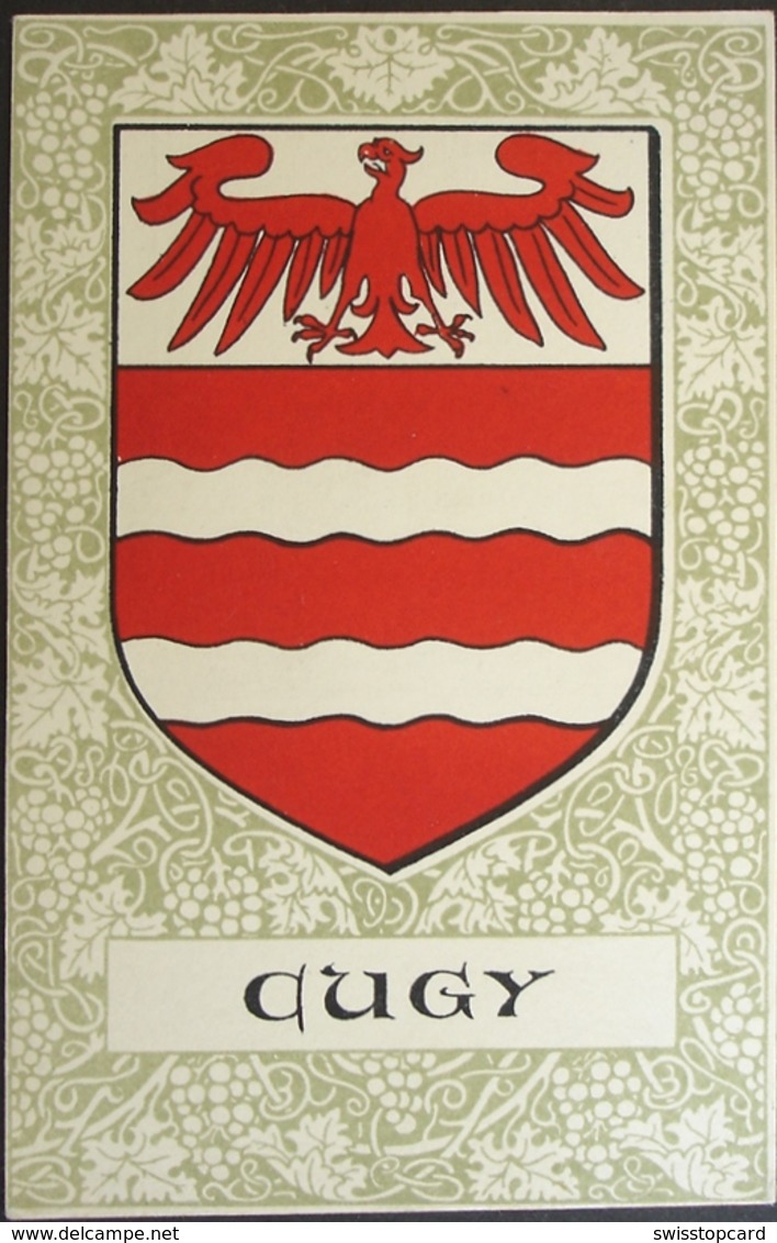 LITHO Wappen CUGY Editions SPES Lausanne-Vevey - Cugy
