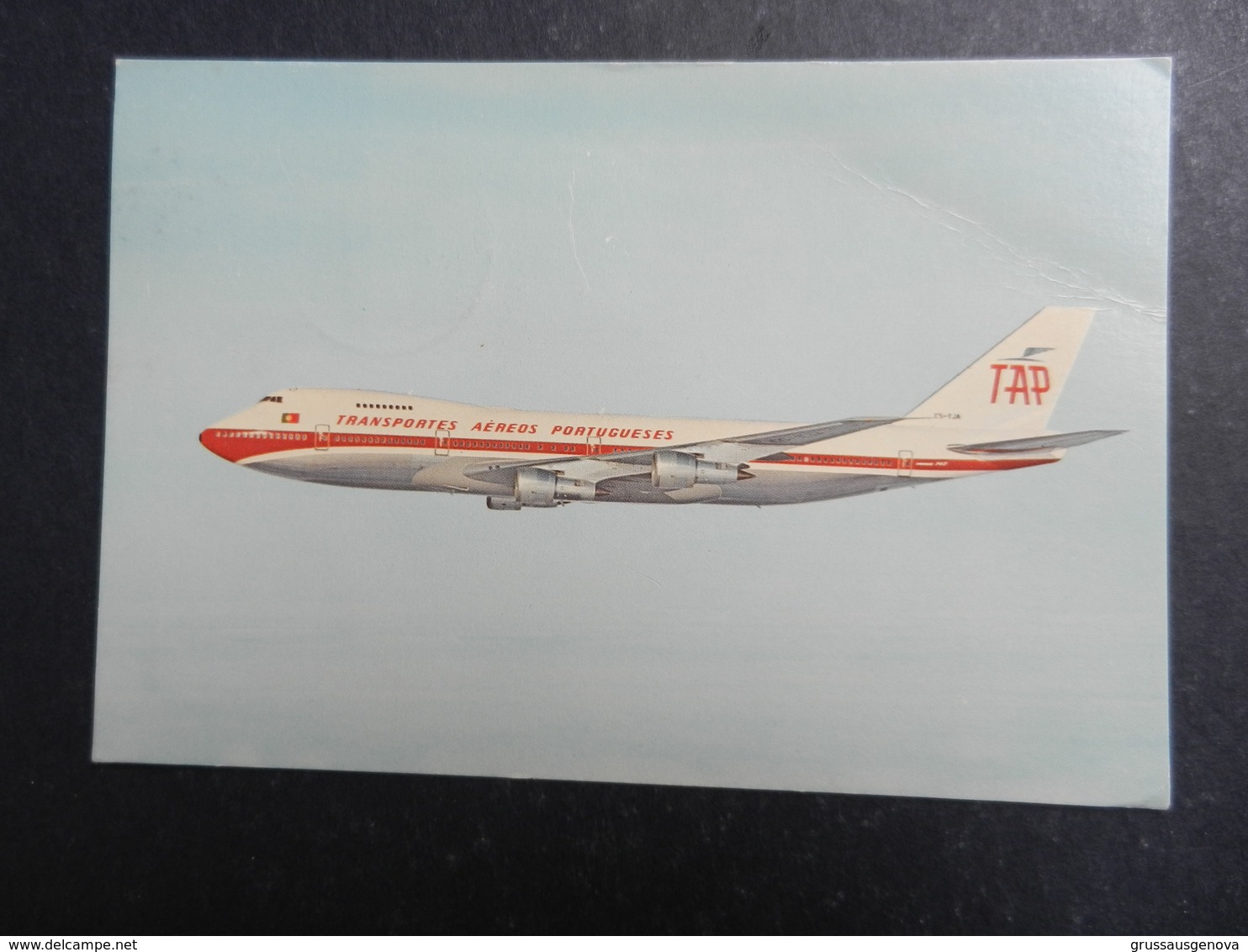19956) PORTUGAL TAP BOEING 747-B NAVIGATOR JET VIAGGIATA DA ANGOLA - 1946-....: Era Moderna