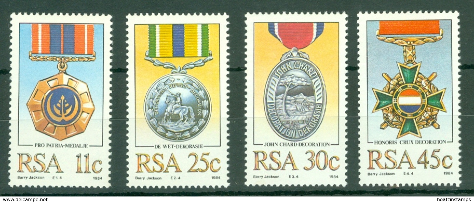 South Africa: 1984   Military Decorations   MNH - Unused Stamps