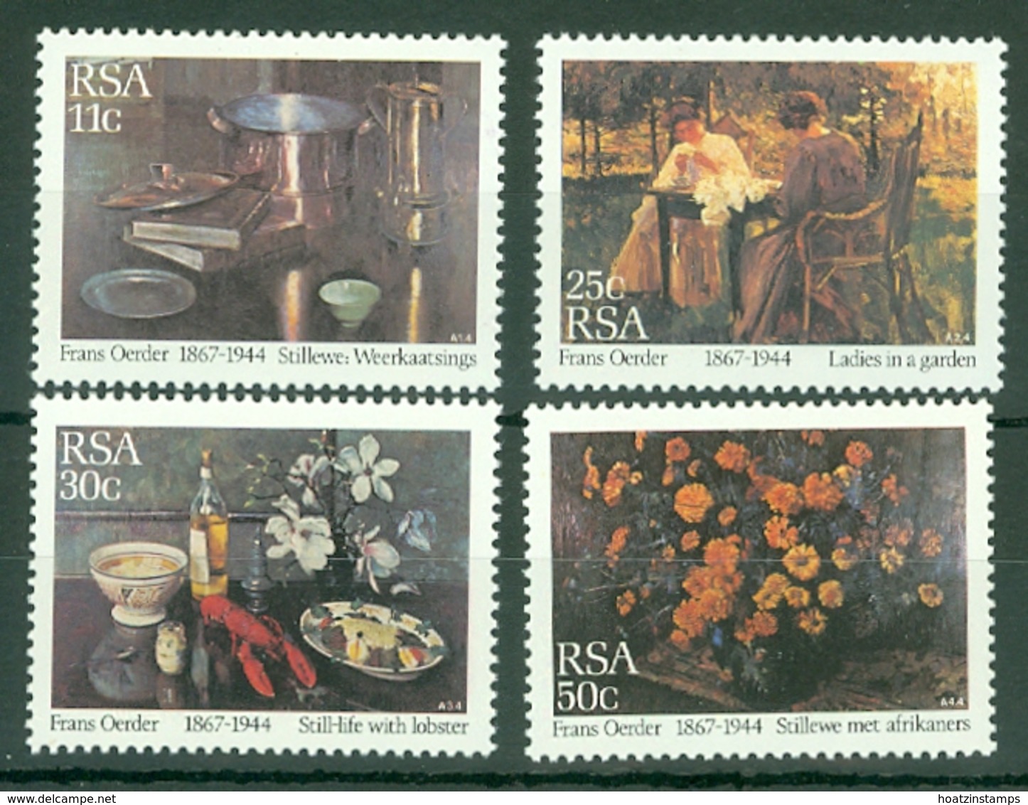 South Africa: 1985   Paintings From Frans Oerder  MNH - Unused Stamps