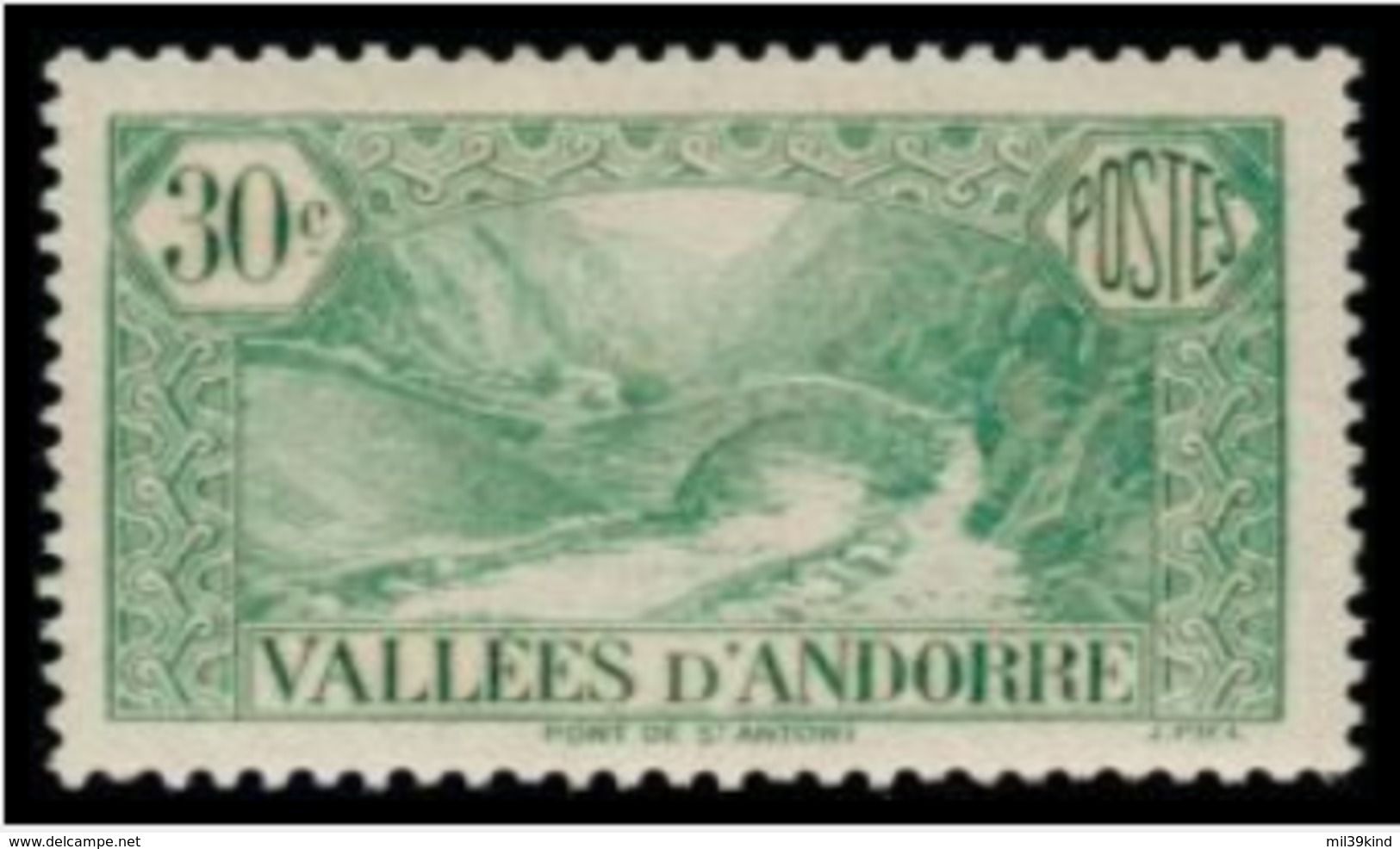 TIMBRE ANDORRE.FR - 1932 - NR 32 - NEUF - Neufs