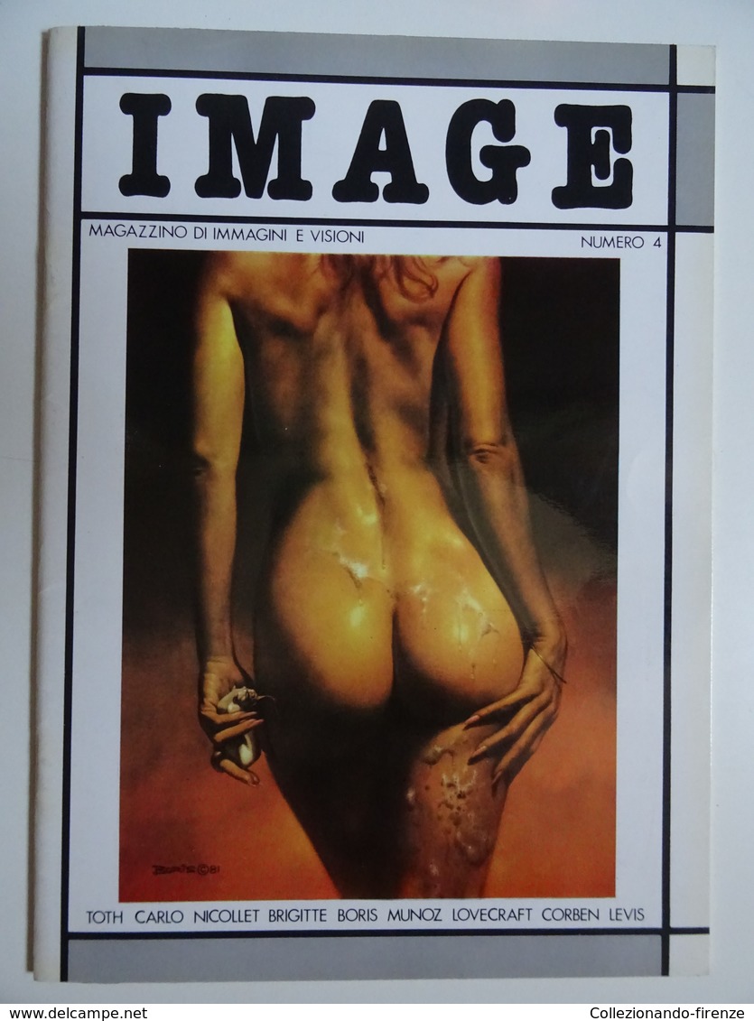 Image Numero 4  - Magazzino Di Immagini E Visioni  - Toth Carlo Nicollet Brigitte Boris Munoz Movecraft Corben Levis - Other & Unclassified