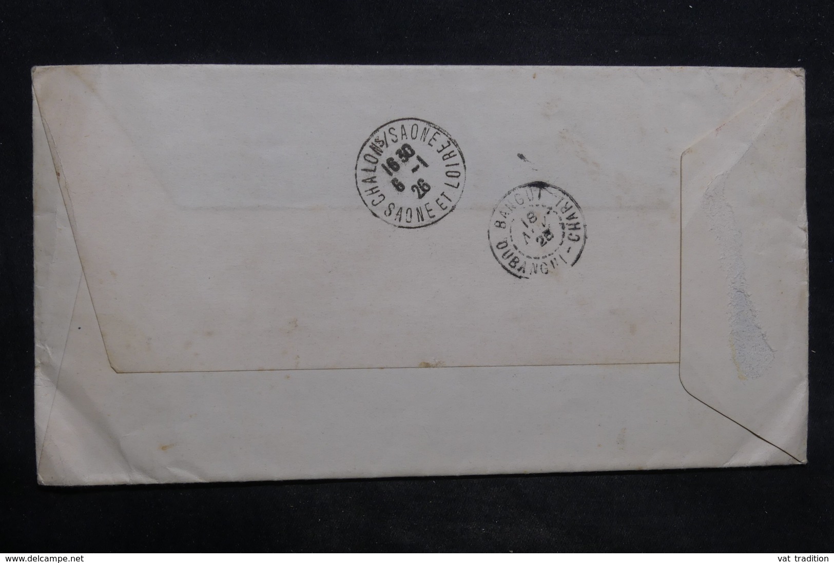 OUBANGUI - Enveloppe De Fort Crampel Pour La France En 1925,  Affranchissement Plaisant - L 34476 - Storia Postale