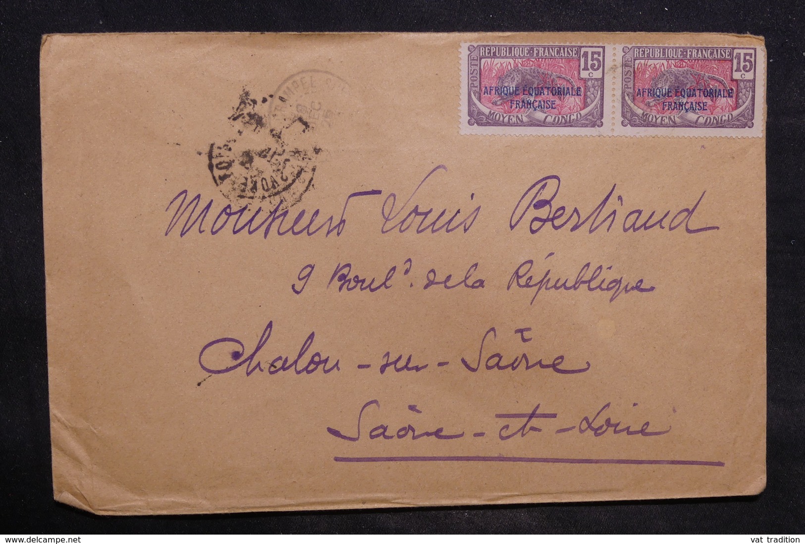 OUBANGUI - Enveloppe De Fort Crampel Pour La France En 1925,  Affranchissement Plaisant - L 34478 - Lettres & Documents