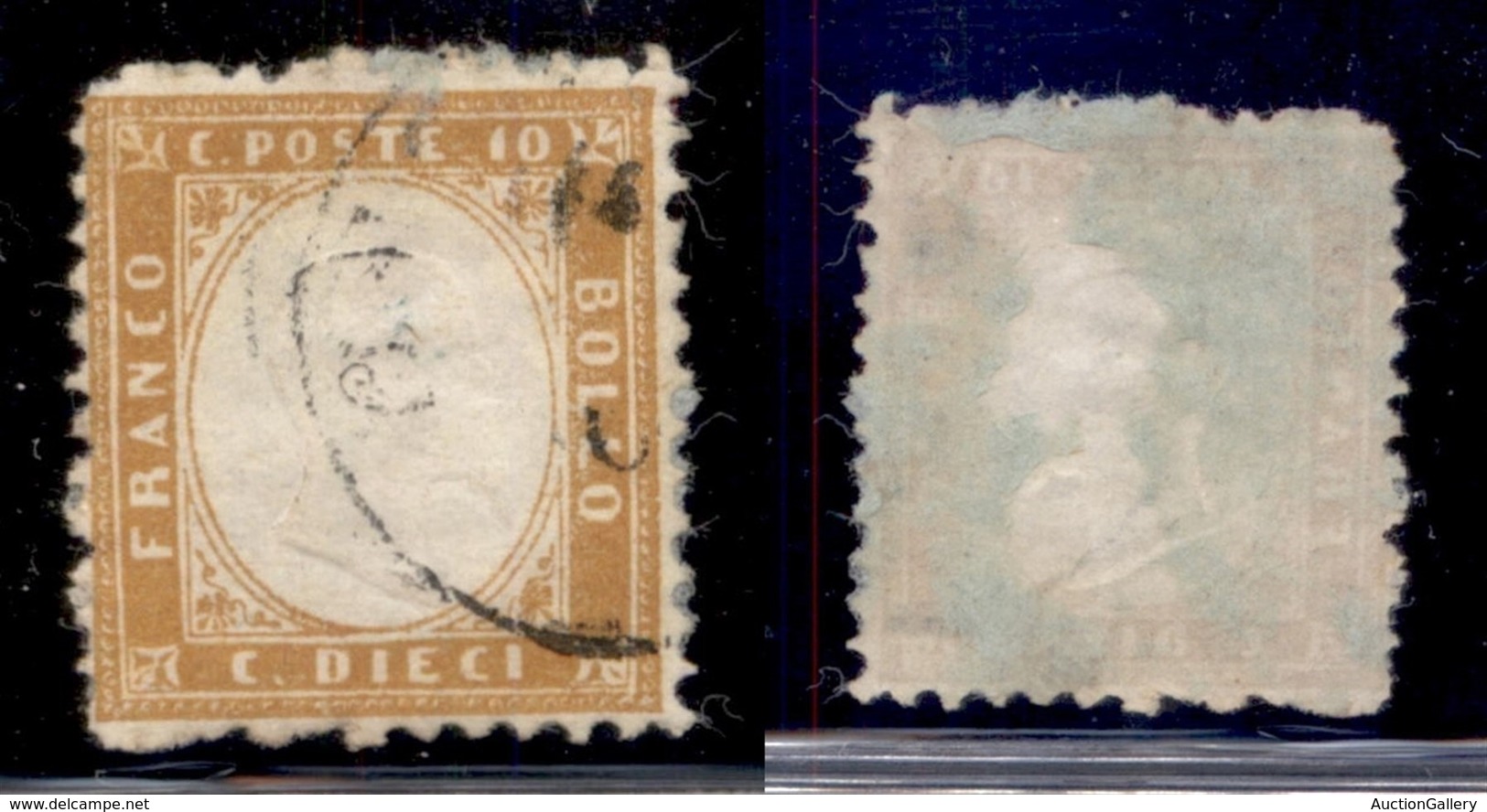REGNO - 1862 - 10 Cent (1) - Usato (700) - Other & Unclassified