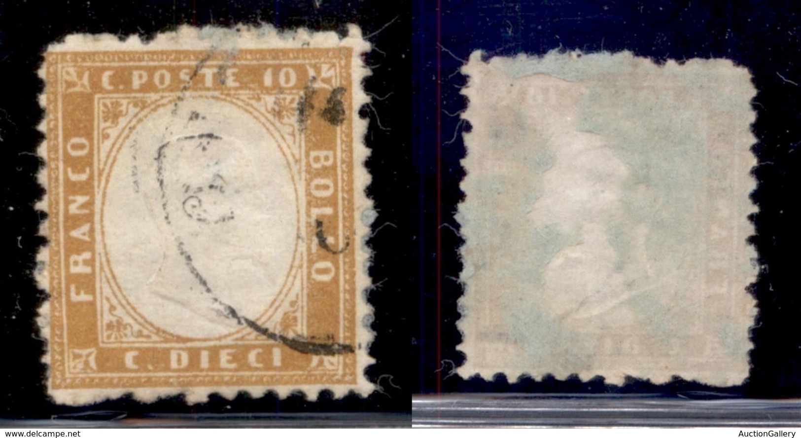 REGNO - 1862 - 10 Cent (1) - Usato (700) - Andere & Zonder Classificatie