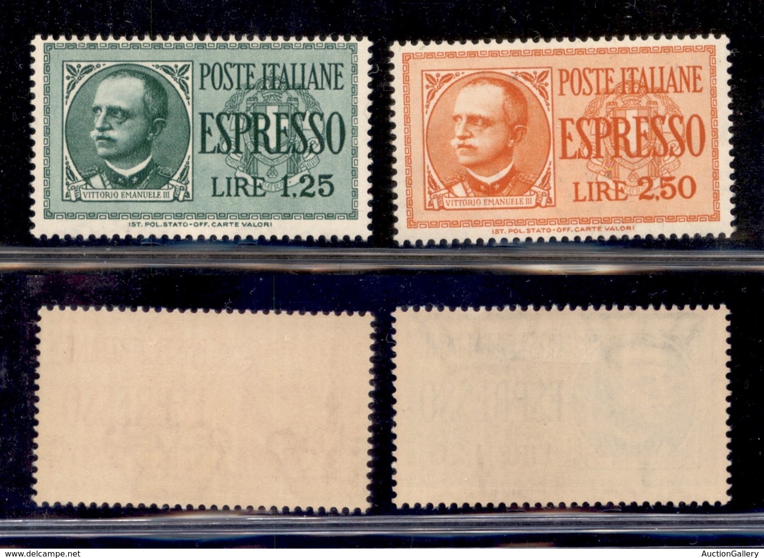REGNO - 1932/1933 - Vittorio Emanuele III - Espressi (15/16) - Serie Completa - Gomma Integra (1,50) - Other & Unclassified