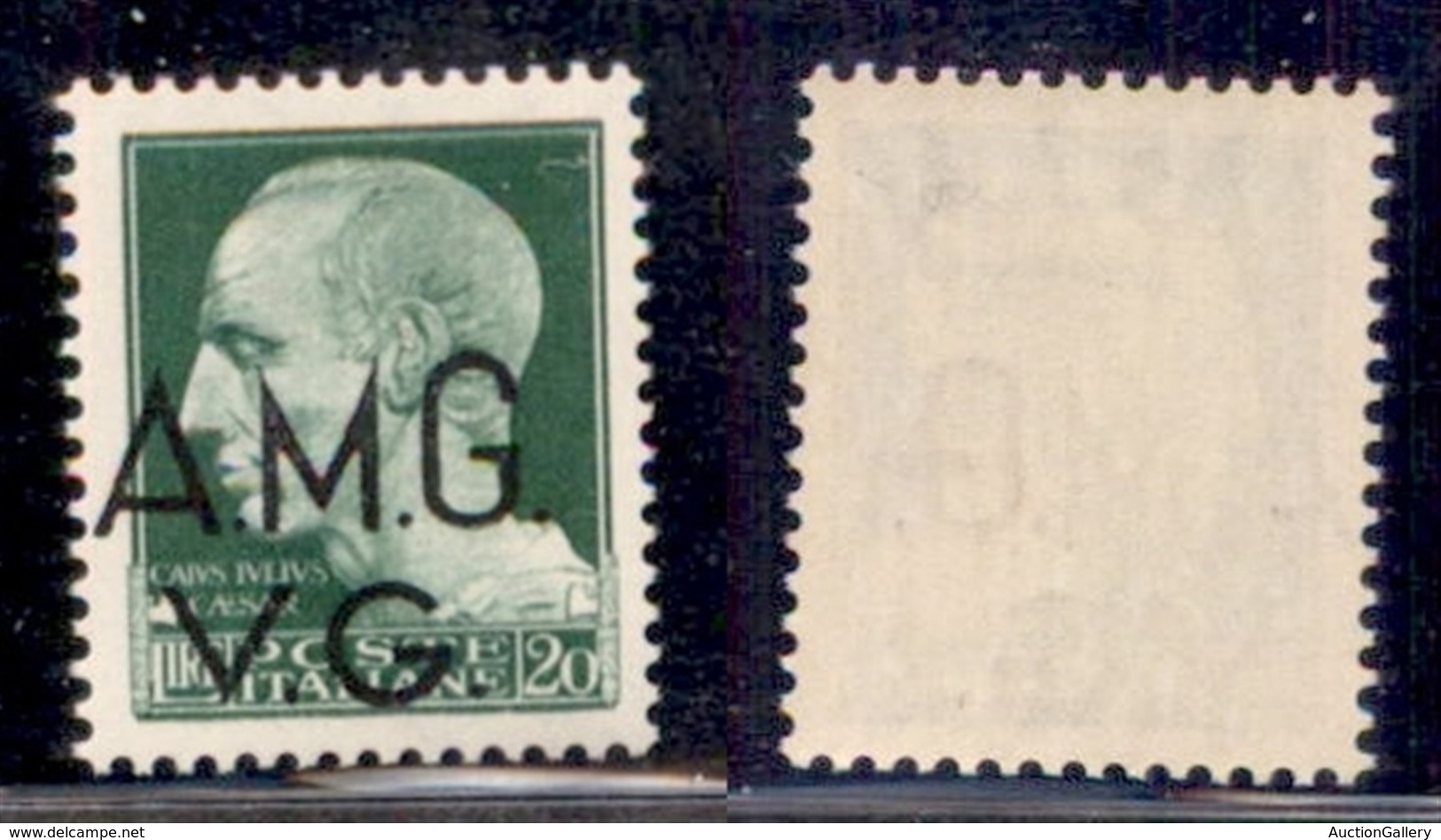 TRIESTE AMG VG - 1946 - 20 Lire (12 Varietà) Con Soprastampa In Basso A Sinistra - Gomma Integra - Non Catalogato - Other & Unclassified