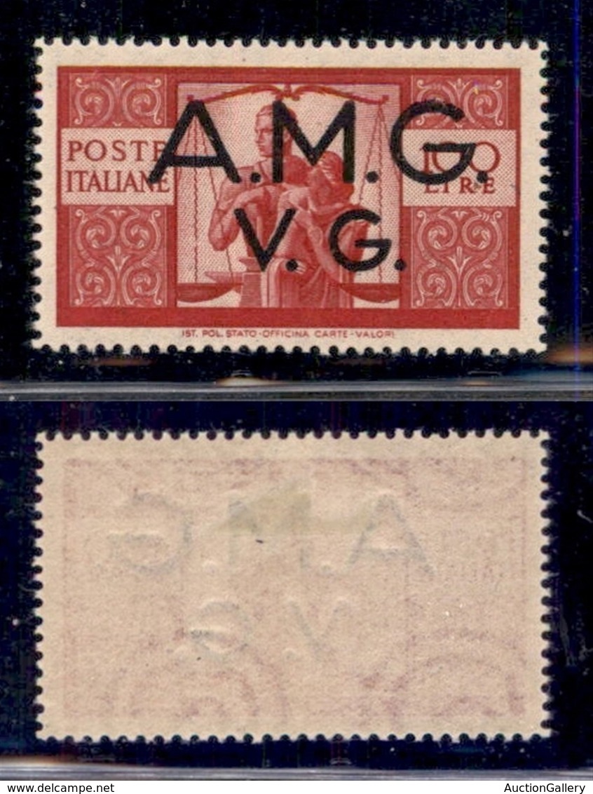 TRIESTE AMG VG - 1946 - 100 Lire (21a - Seconda Tiratura) - Gomma Originale - Altri & Non Classificati