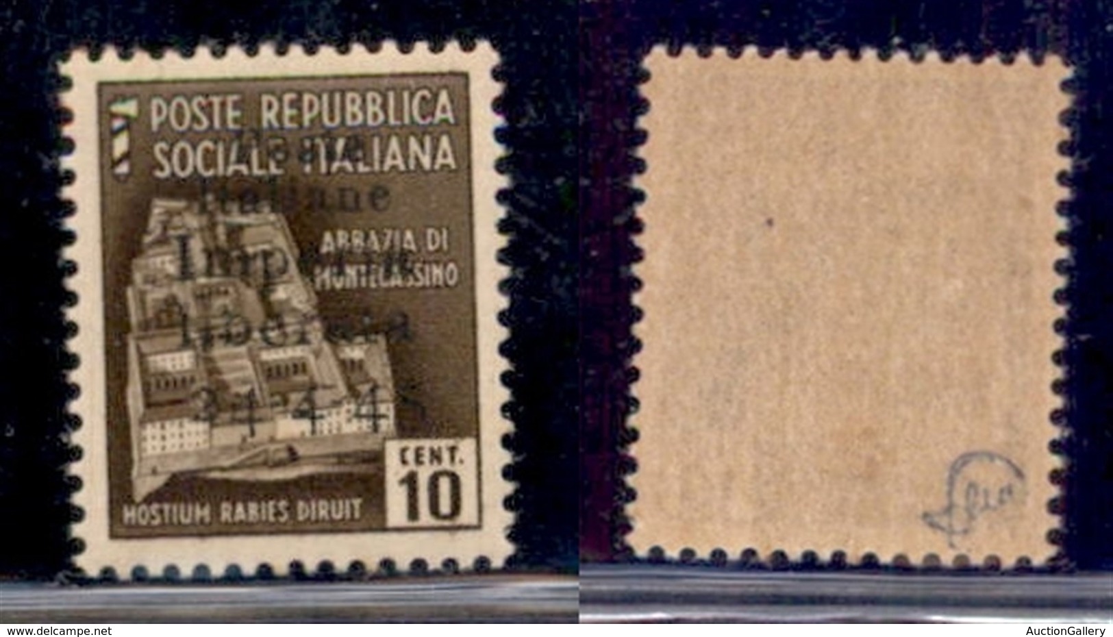 C.L.N. - Imperia - 1945 - 10 Cent (2) - Gomma Integra (12,50) - Other & Unclassified