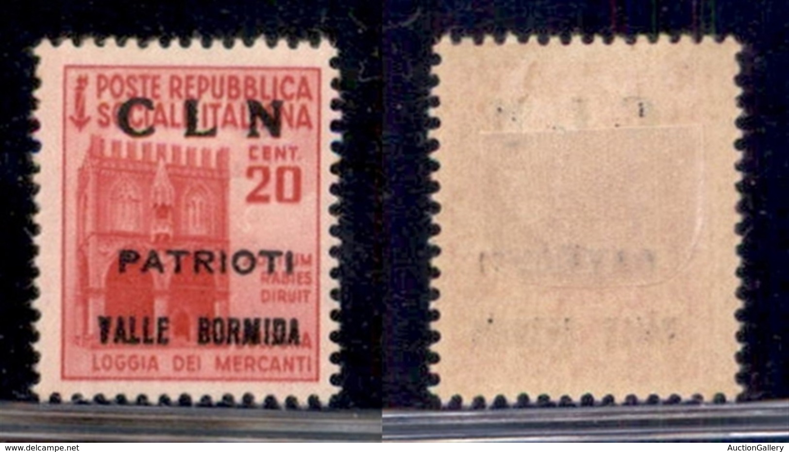 C.L.N. - Valle Bormida - 1945 - 20 Cent (2) - Gomma Originale (7) - Other & Unclassified