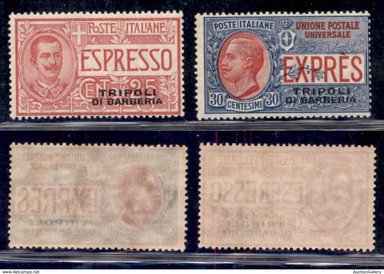 UFFICI POSTALI ALL'ESTERO - Levante - Tripoli Di Barberia - 1909 - Espressi (1/2) - Serie Completa - Gomma Integra (75) - Other & Unclassified