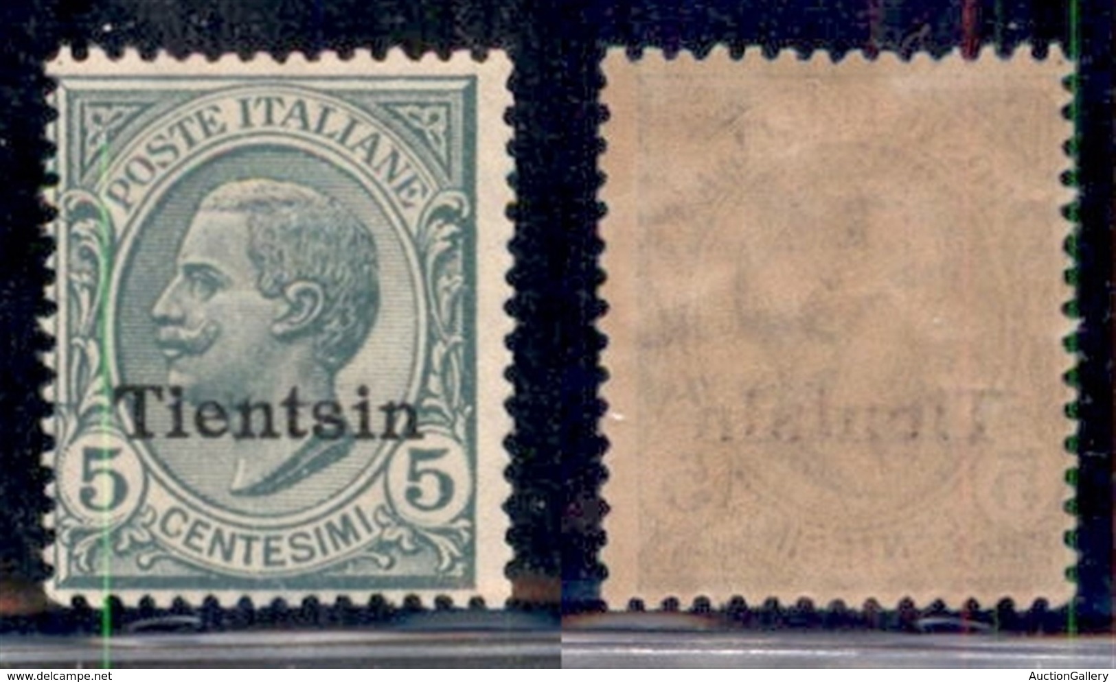 UFFICI POSTALI ALL'ESTERO - Tientsin - 1917 - 5 Cent (6) - Gomma Integra (50) - Altri & Non Classificati